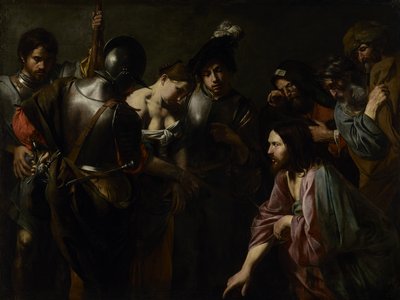 Christ and the Adulteress by Valentin de Boulogne